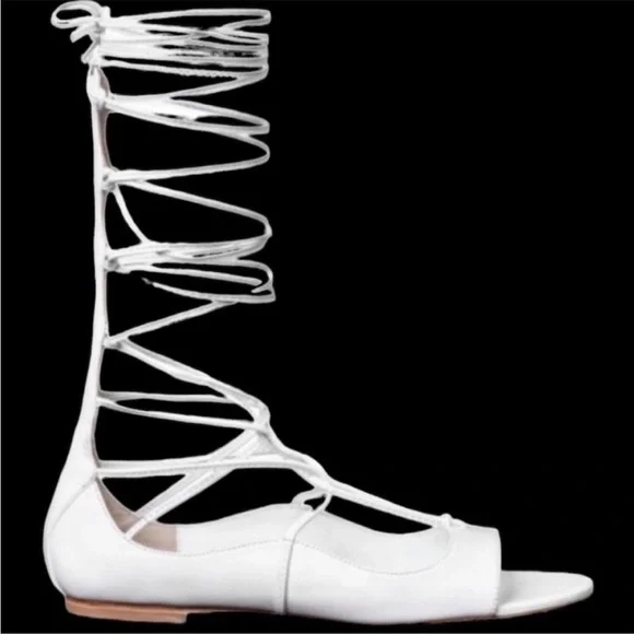 Vero Cuoio Leather Gladiator Sandals - Picture 3 of 9